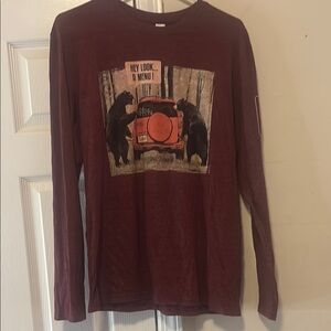 KOA Long sleeve bear shirt